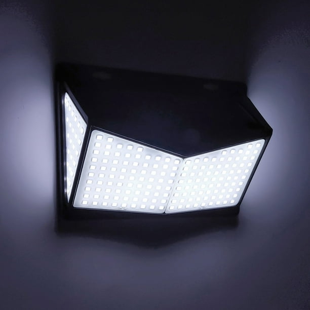 208 LED Solar Power Light PIR Motion Sensor Outdoor Lamp Wall Waterproof 1200LM